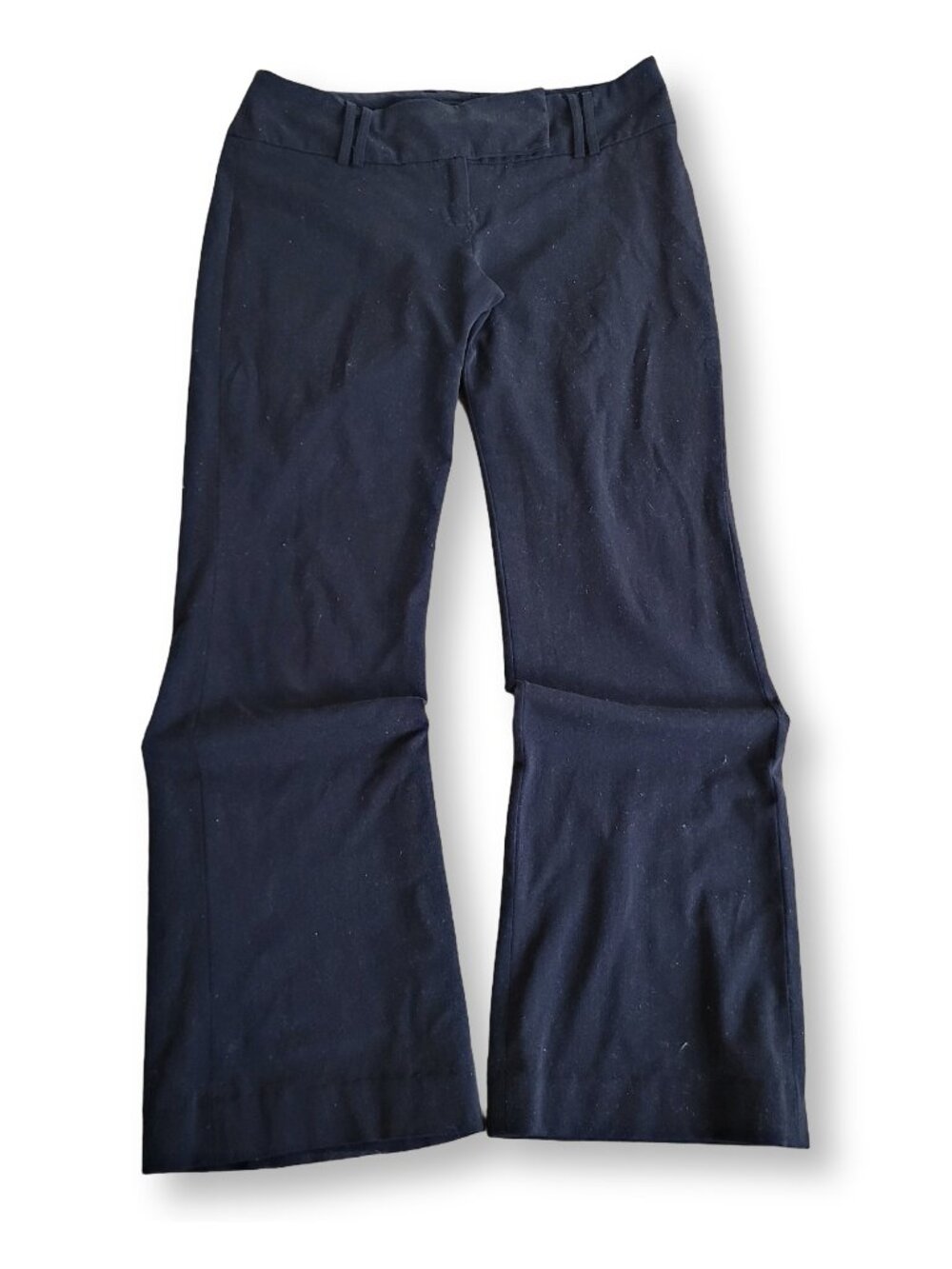 Dynamite Black Low Waist Bootcut Tailored Slacks Trousers (9)